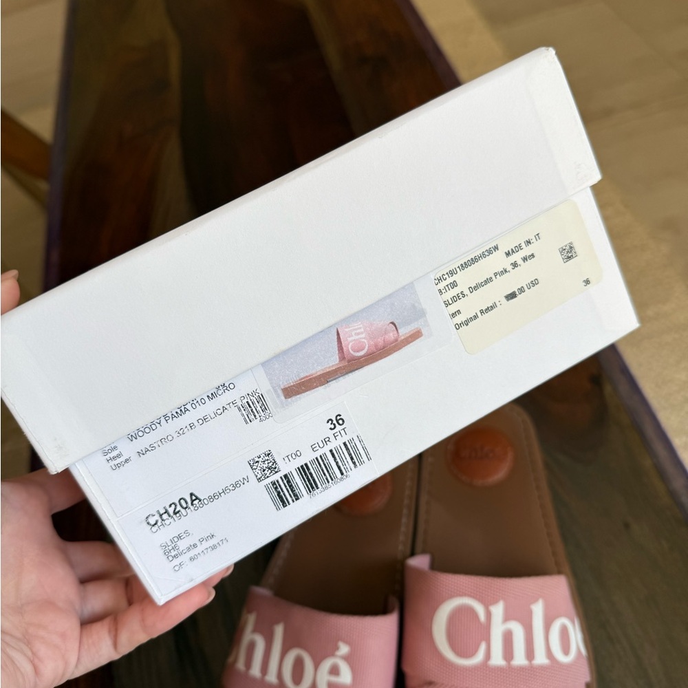 Chloé Woody Slide Sandals - Picture 9 of 15